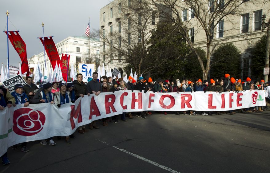 March For Life: We should all be able to agree on equality