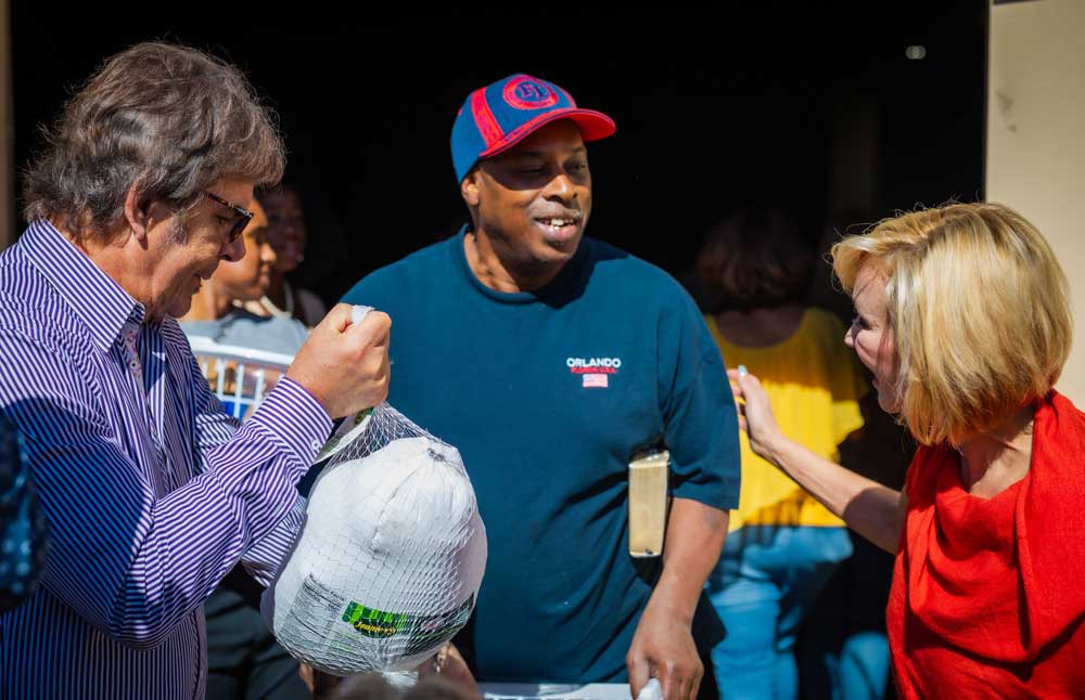Paula White Ministries Thanksgiving Outreach Event